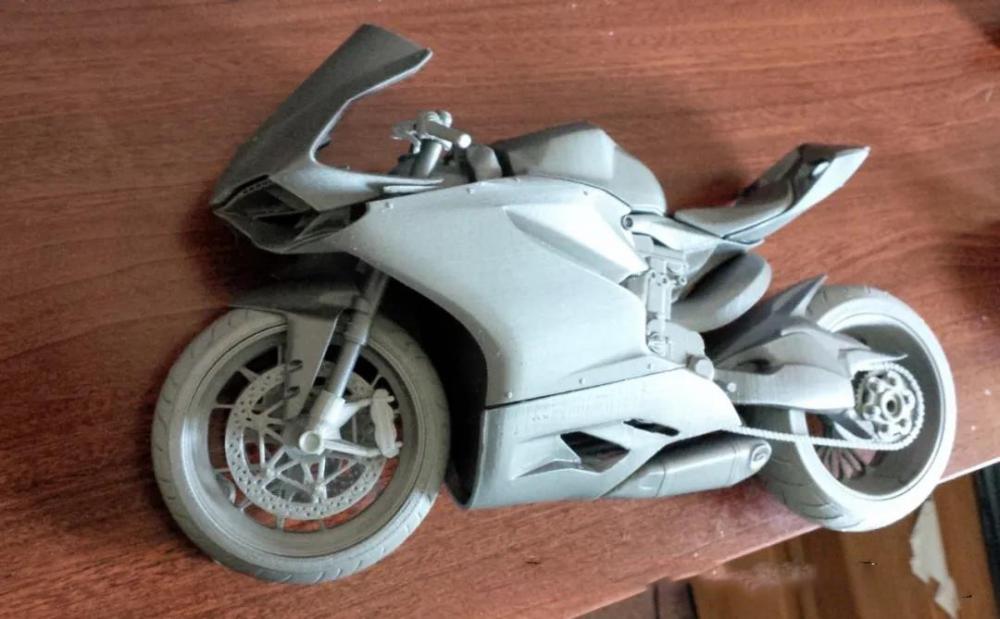  杜卡迪1199摩托车3D打印模型