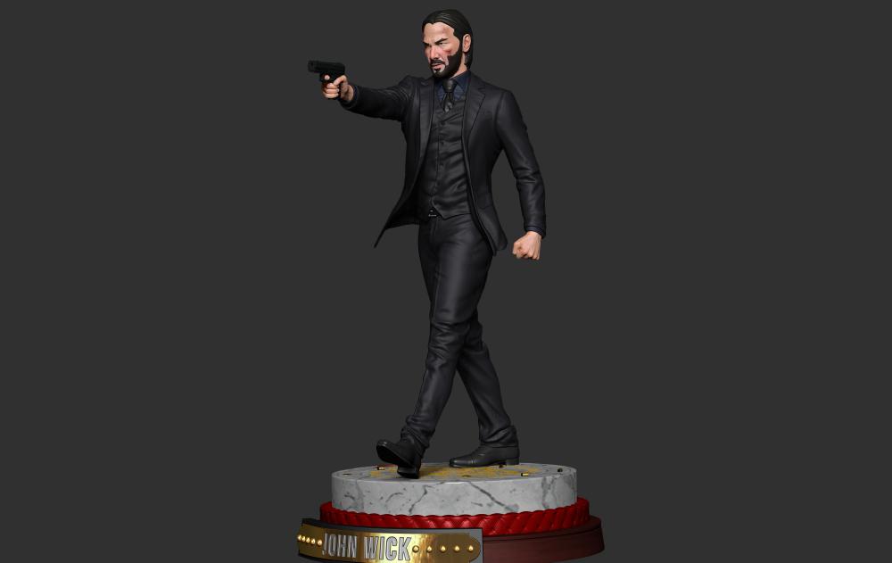 John Wick3D打印模型