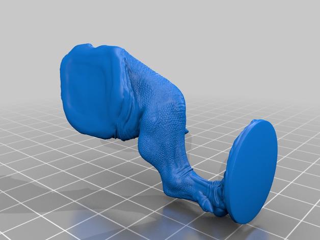 角鼻龙3D打印模型
