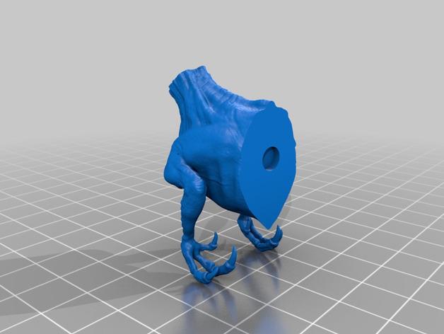 迅猛龙3D打印模型