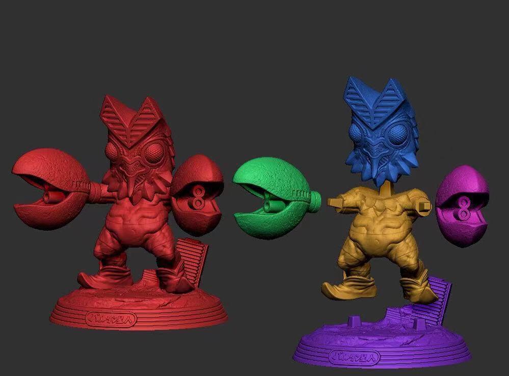 巴尔坦星人3D打印模型