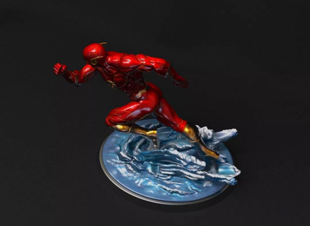 【DC英雄】闪电侠3D打印模型