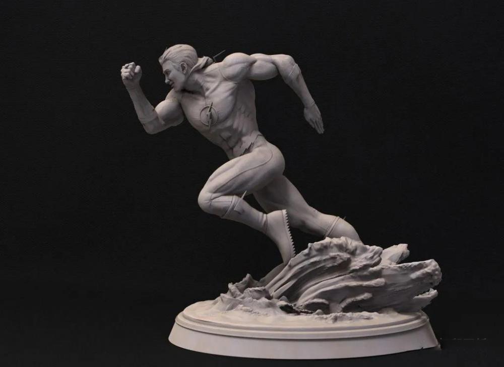 【DC英雄】闪电侠3D打印模型