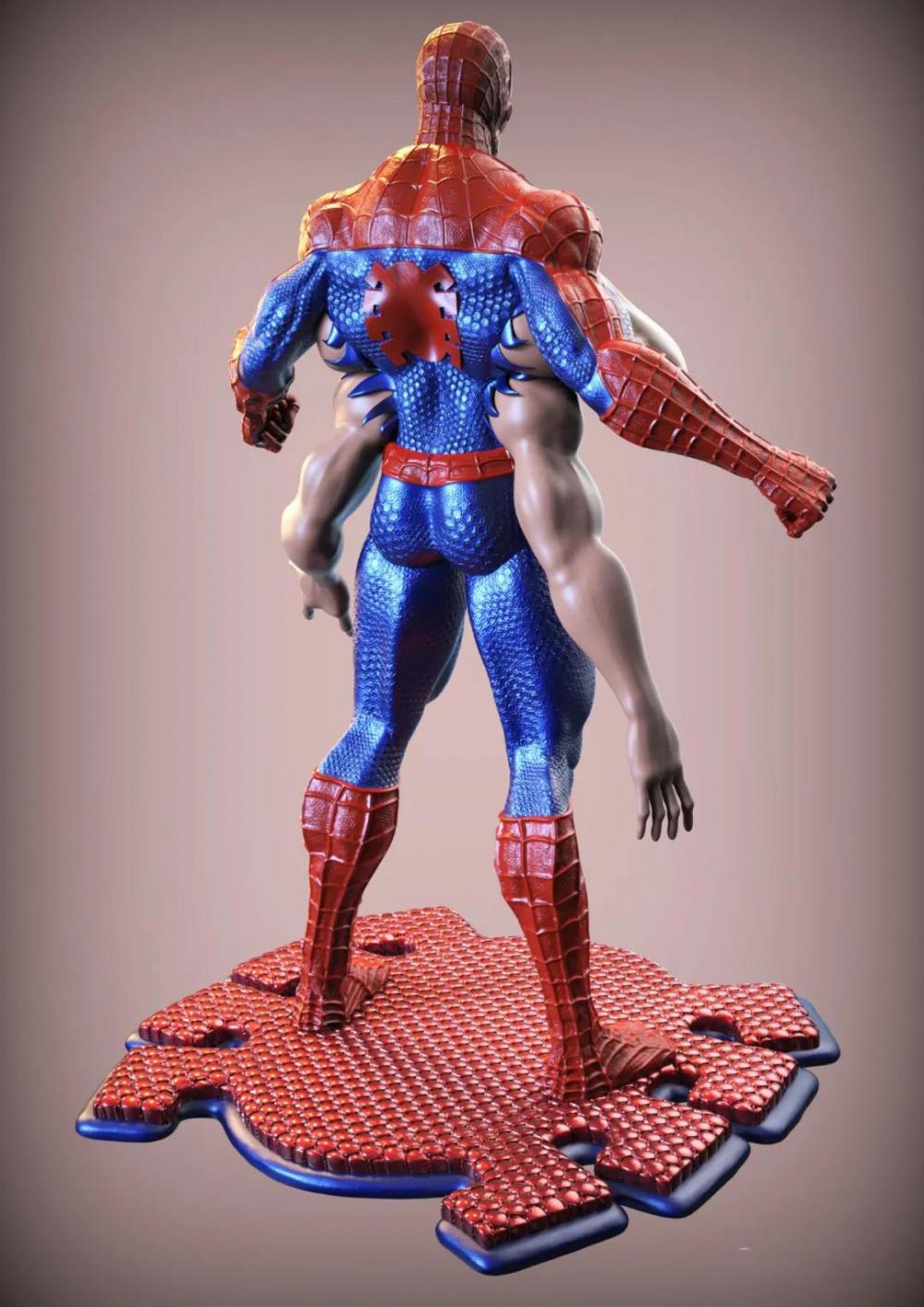 DC英雄 六臂蜘蛛侠3D打印模型