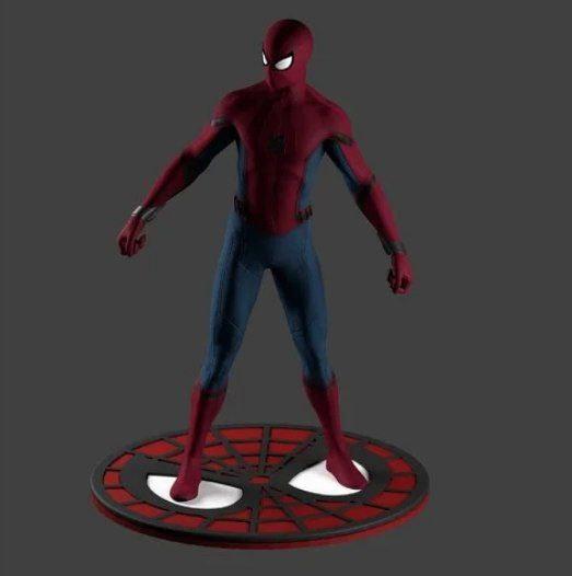 蜘蛛侠3D打印模型
