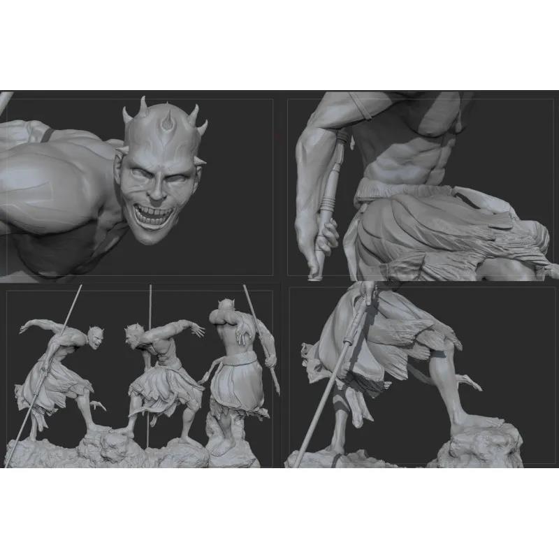 【星球大战】达斯摩尔V2 3D打印模型