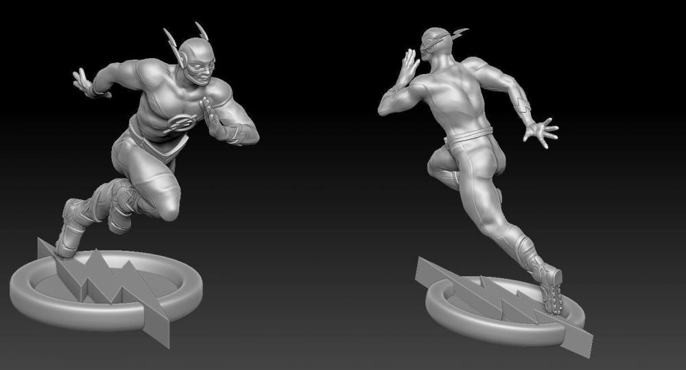 【DC】闪电侠3D打印模型