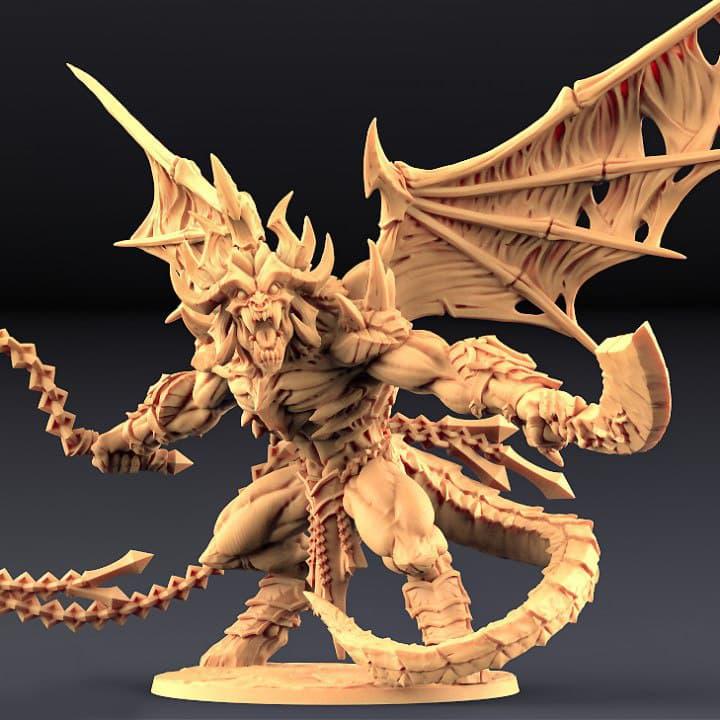 恶魔之王 Baalzrodan3D打印模型