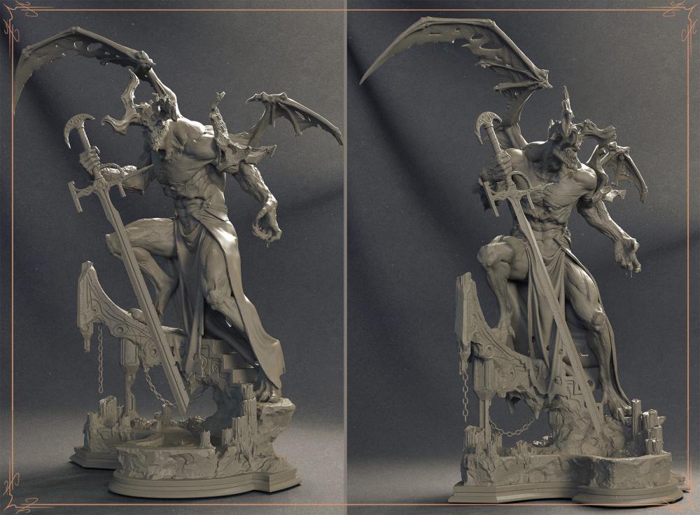 血恶魔奥索尼特3D打印模型