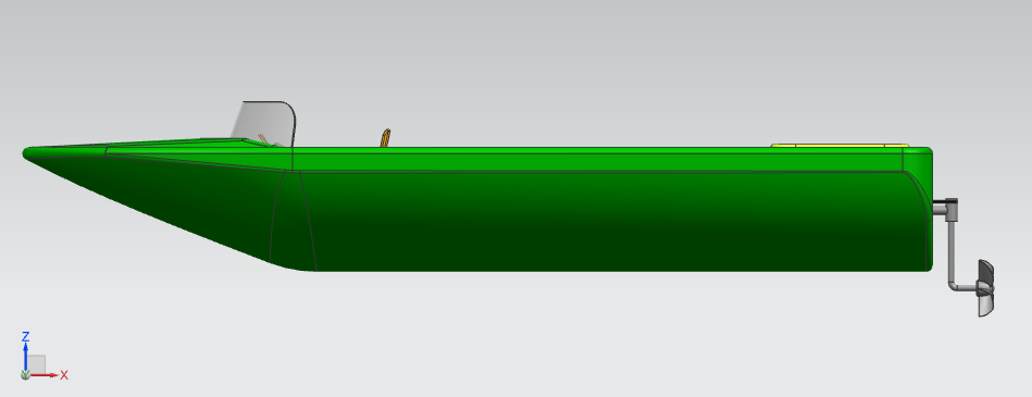 小游艇模型3D打印模型