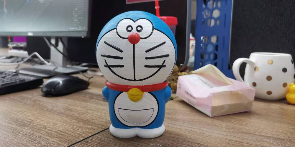 哆啦a梦3d打印模型_哆啦a梦3d打印模型stl下载_卡通3d打印模型