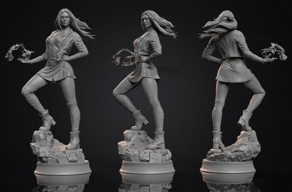 绯红女巫 漫威3D打印模型