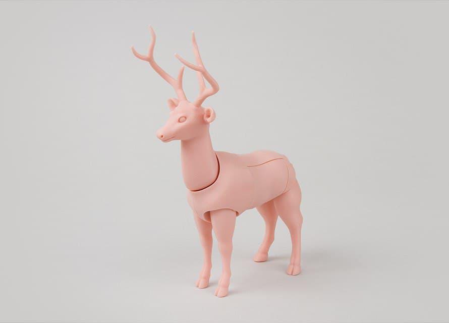 小鹿3D打印模型