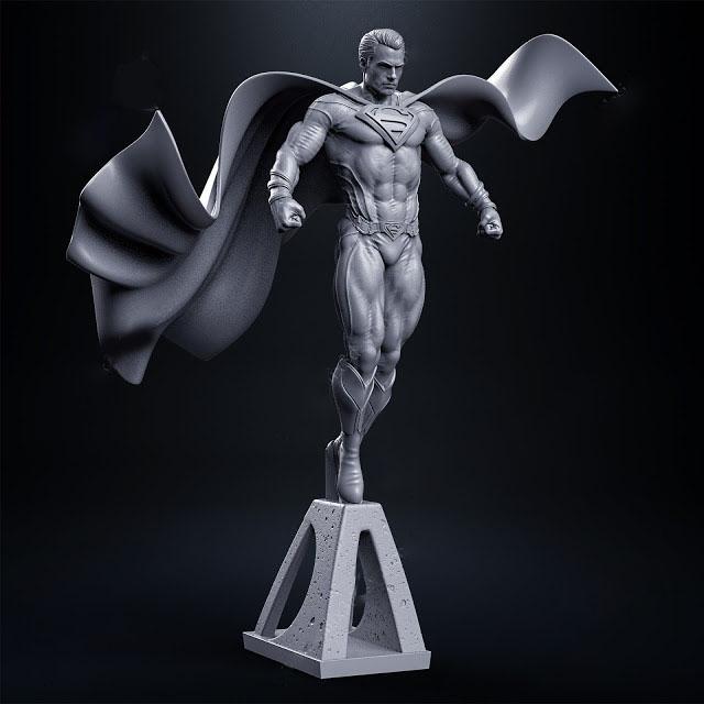 超人 DC漫画3D打印模型