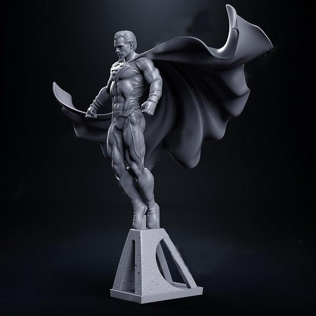 超人 DC漫画3D打印模型