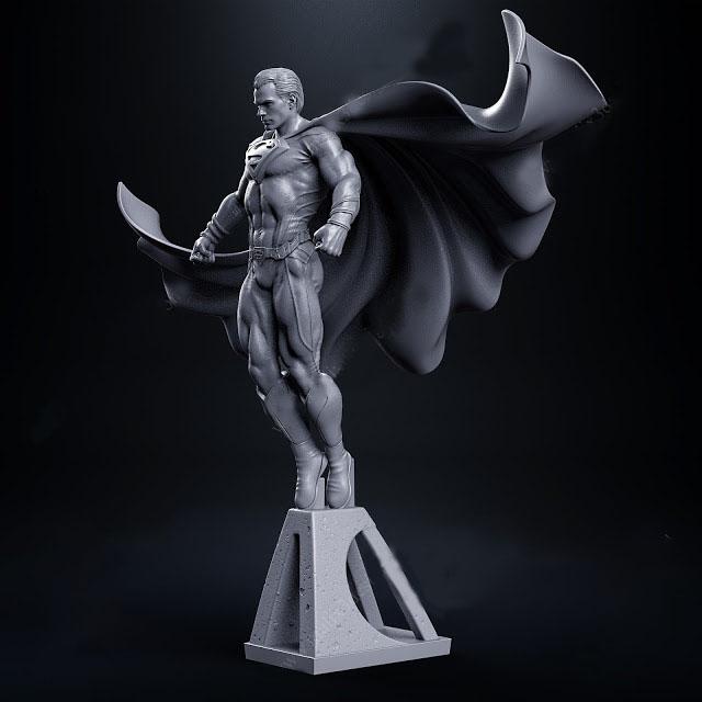 超人 DC漫画3D打印模型
