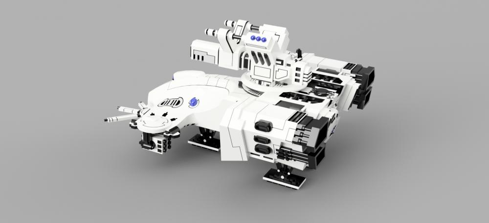 锤头炮舰 高达3D打印模型