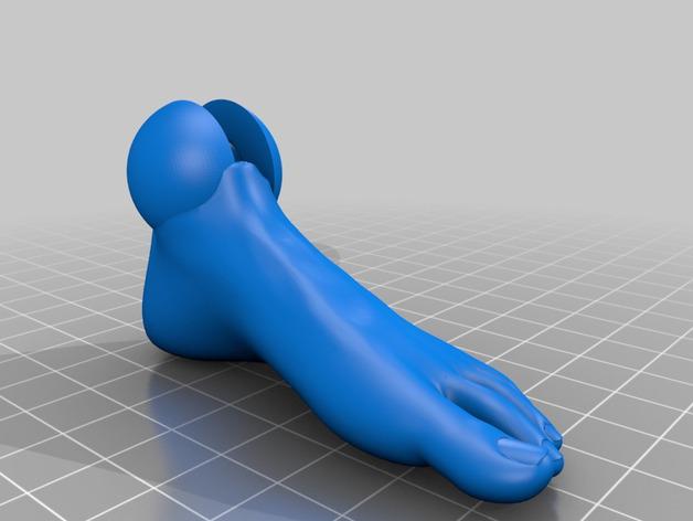 bjd脚3D打印模型