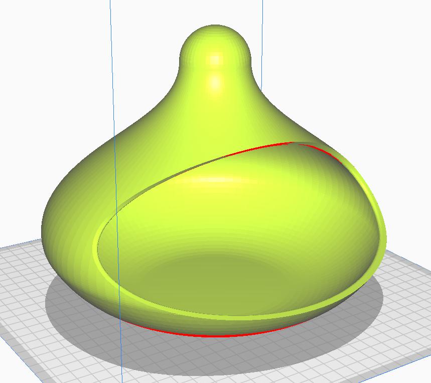 钥匙盆3D打印模型