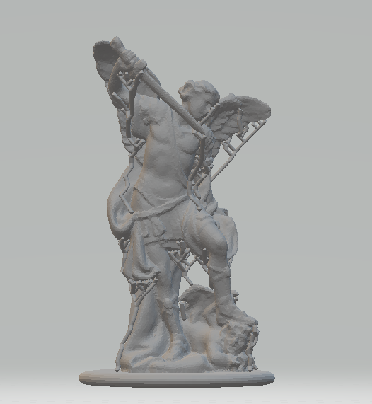 天使3d打印模型 3d打印模型下载 3d打印模型库 Enjoying3d模型网