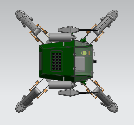 载人机甲3D打印模型