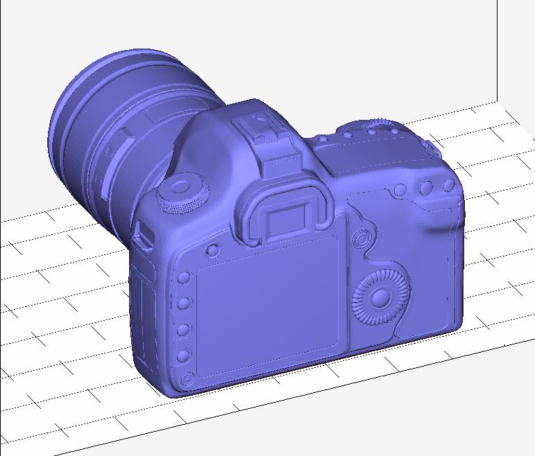 相机模型3D打印模型