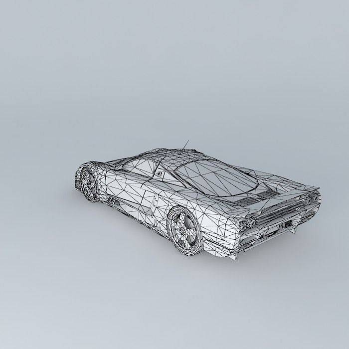 超级跑车 s73D打印模型