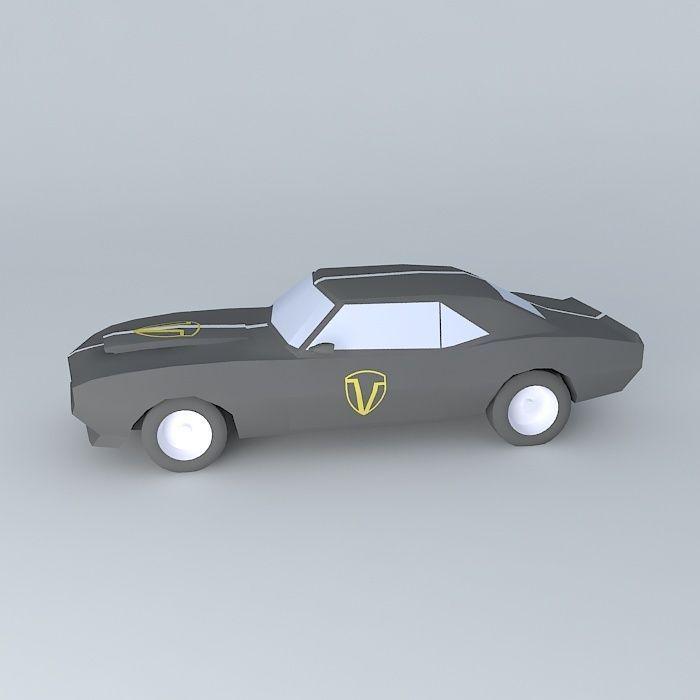 汽车 改装雪佛兰 3D打印模型