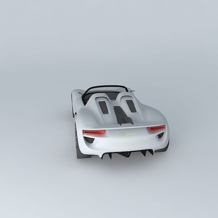 保时捷 跑车3D打印模型