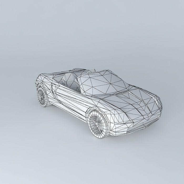 丰田 轿车3D打印模型