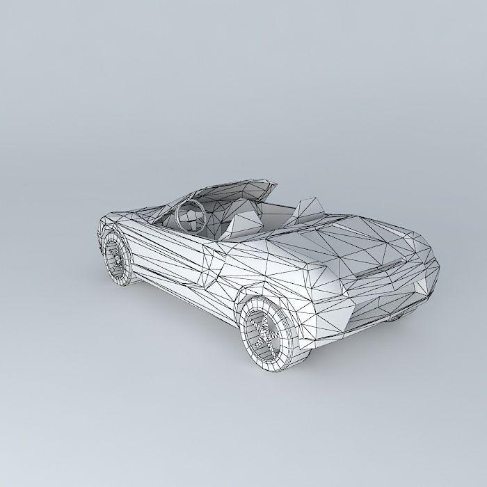 丰田 轿车3D打印模型
