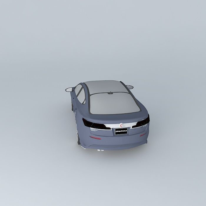 钴德拉克马 汽车3D打印模型