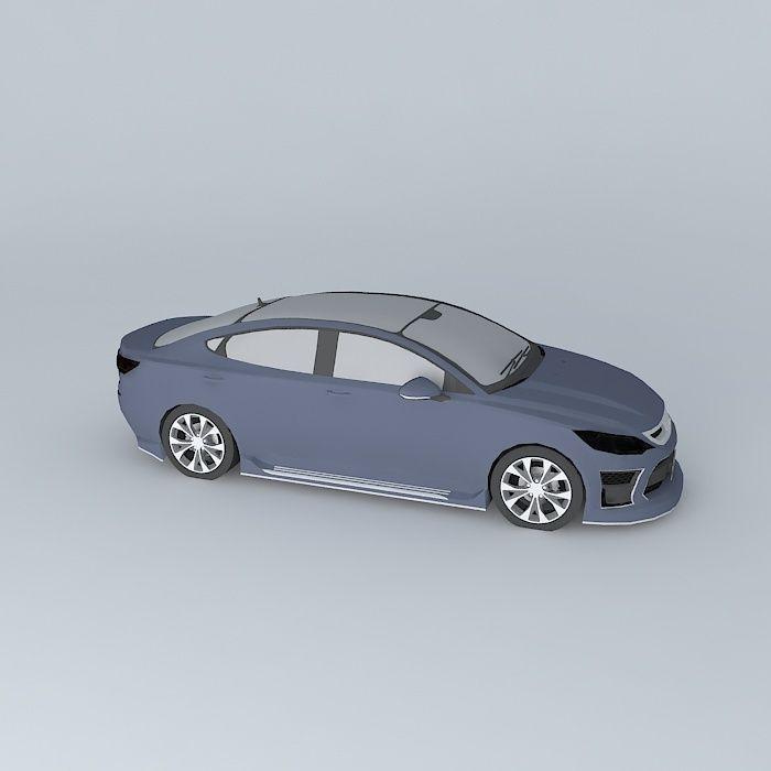 钴德拉克马 汽车3D打印模型