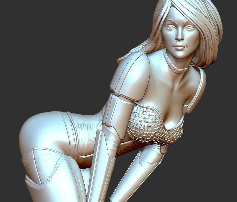 星球大战 冲锋队女孩3D打印模型