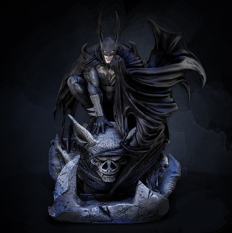 蝙蝠侠 雕像3D打印模型