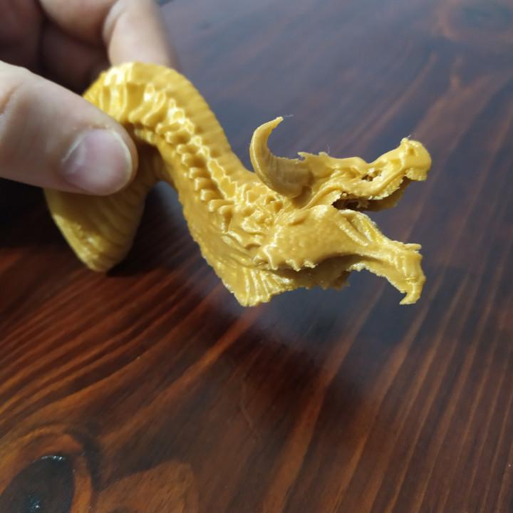 西方龙3D打印模型