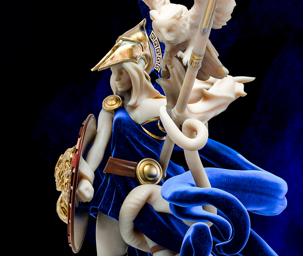 战争女神 雅典娜3D打印模型