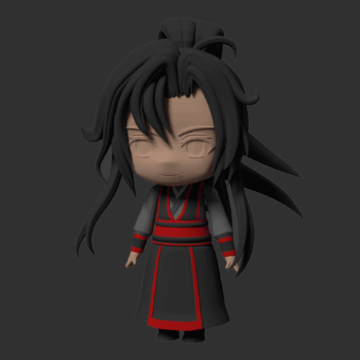 魏无羡 魔道祖师3D打印模型