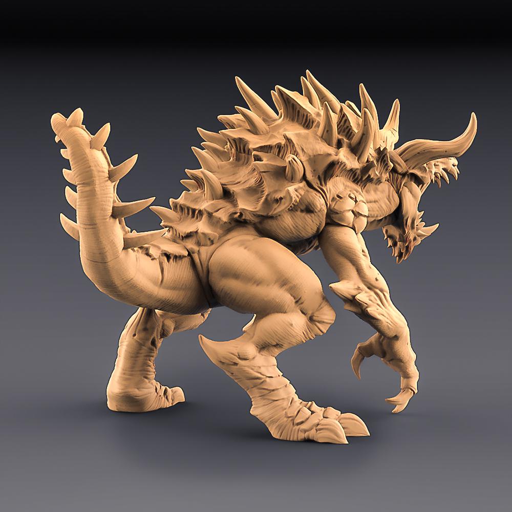 恶魔之王 巴尔兹罗丹3D打印模型