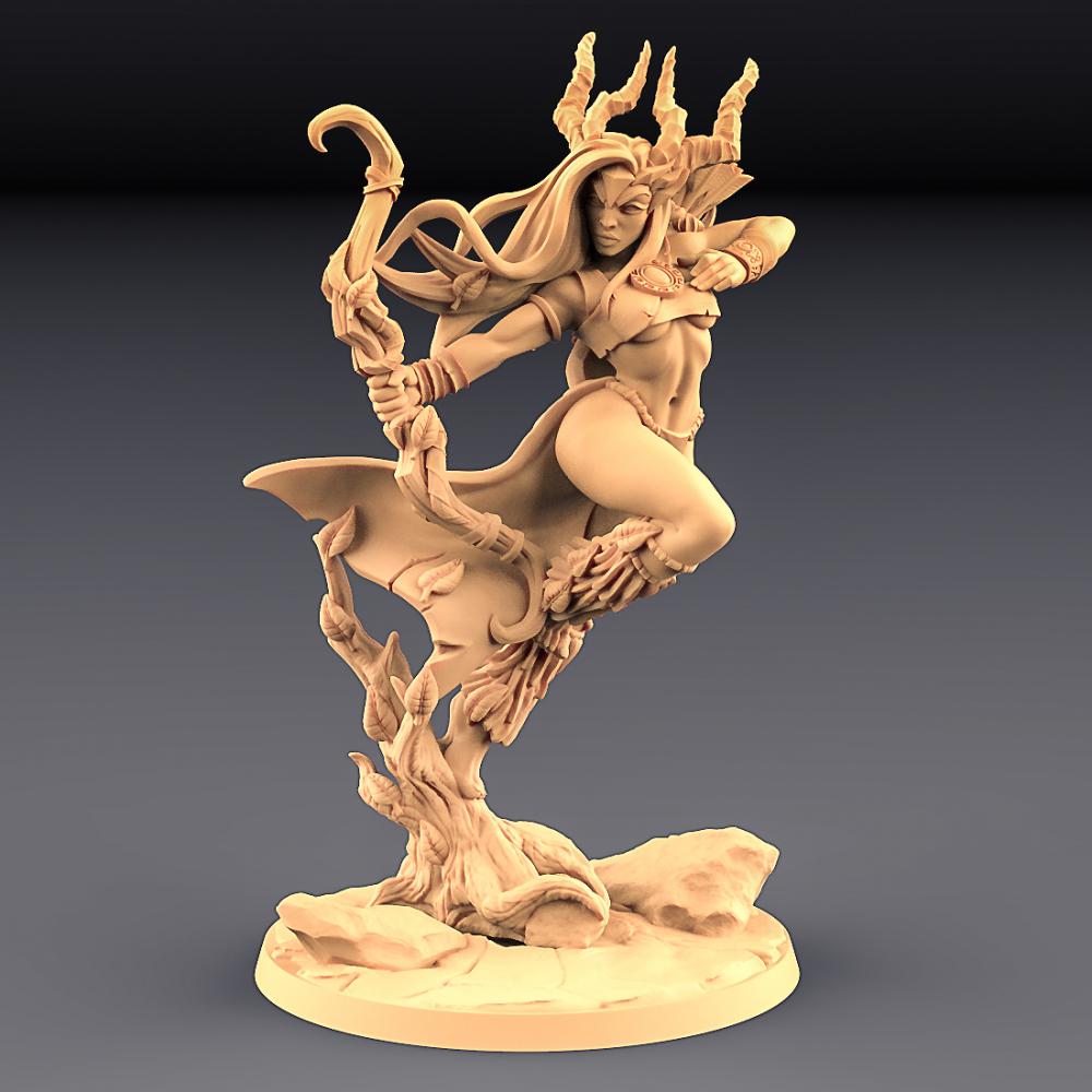 狩猎女神 阿耳忒弥斯3D打印模型