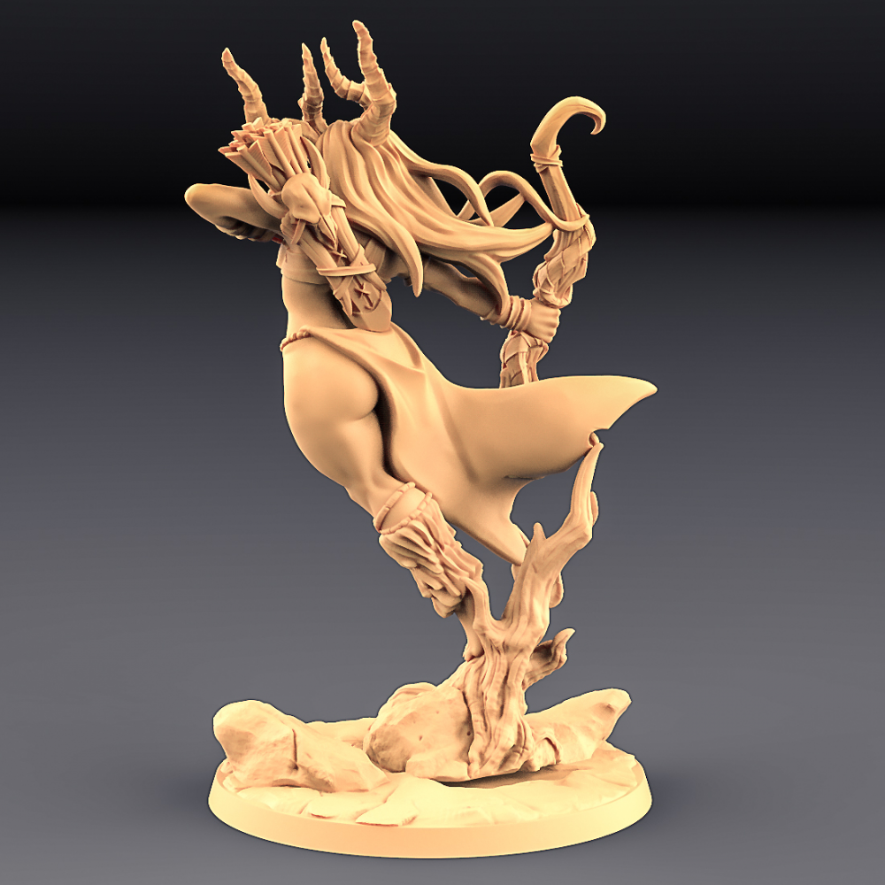狩猎女神 阿耳忒弥斯3D打印模型