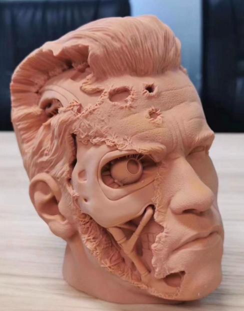 阿诺施瓦辛格终结者胸像3D打印模型