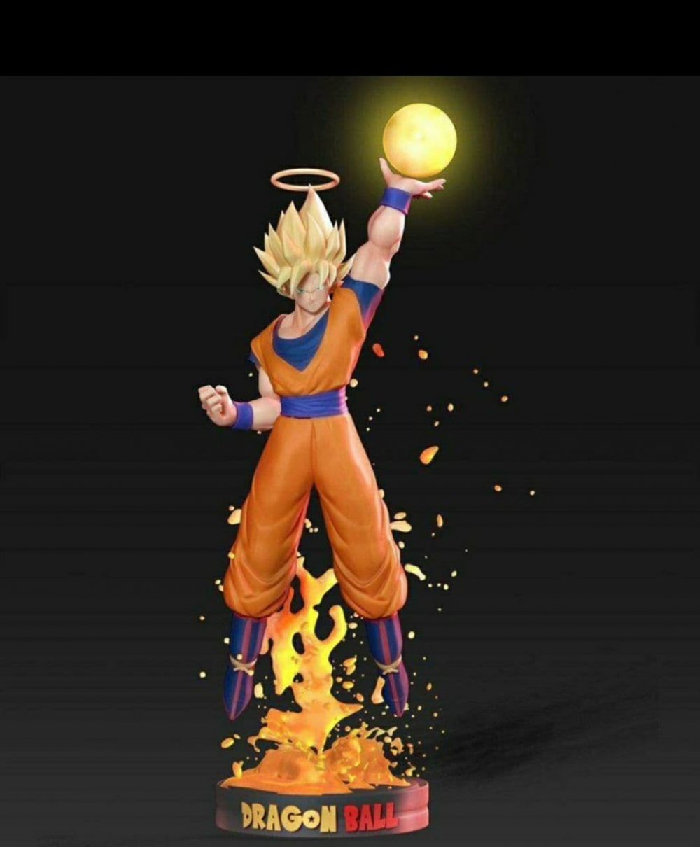 悟空 七龙珠3d打印模型