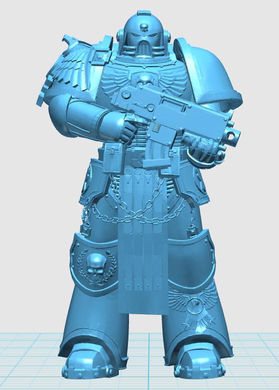 战锤星际战士3D打印模型