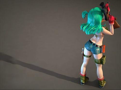 布尔玛3D打印模型