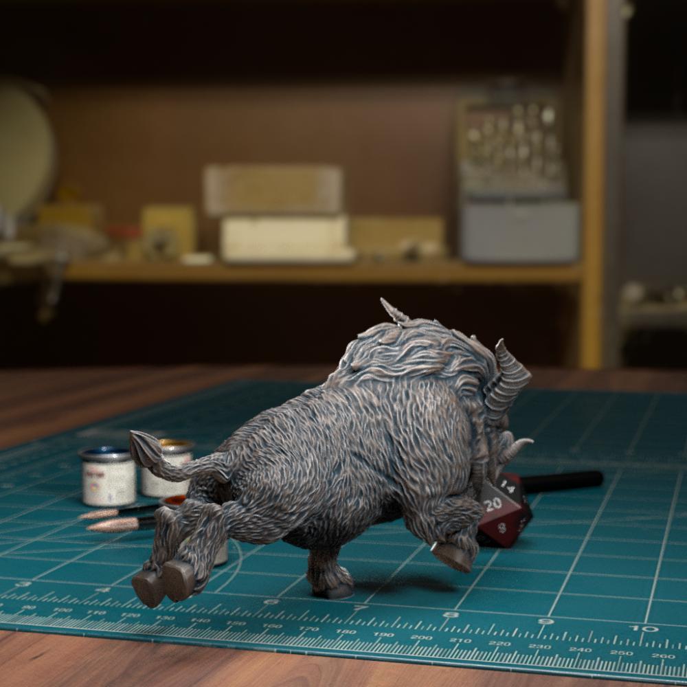 魔化的野猪系列3D打印模型