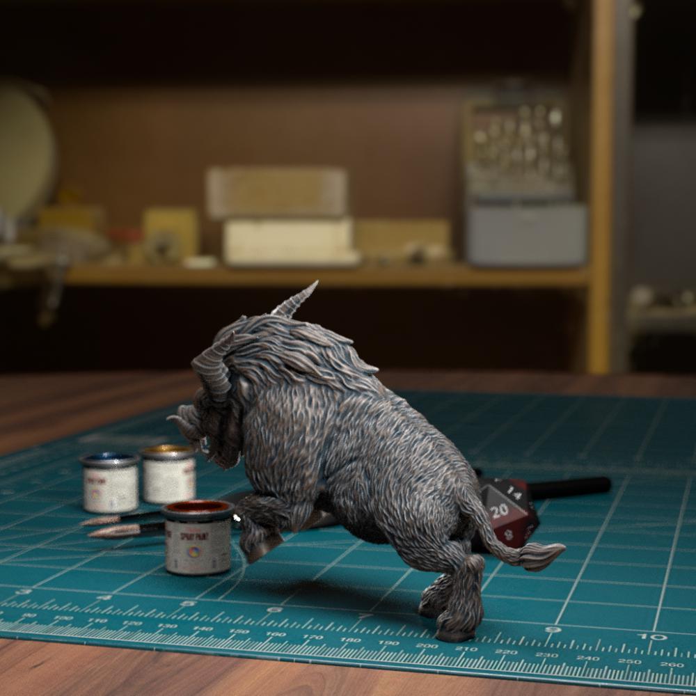 魔化的野猪系列3D打印模型