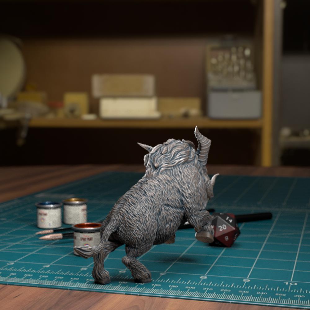 魔化的野猪系列3D打印模型