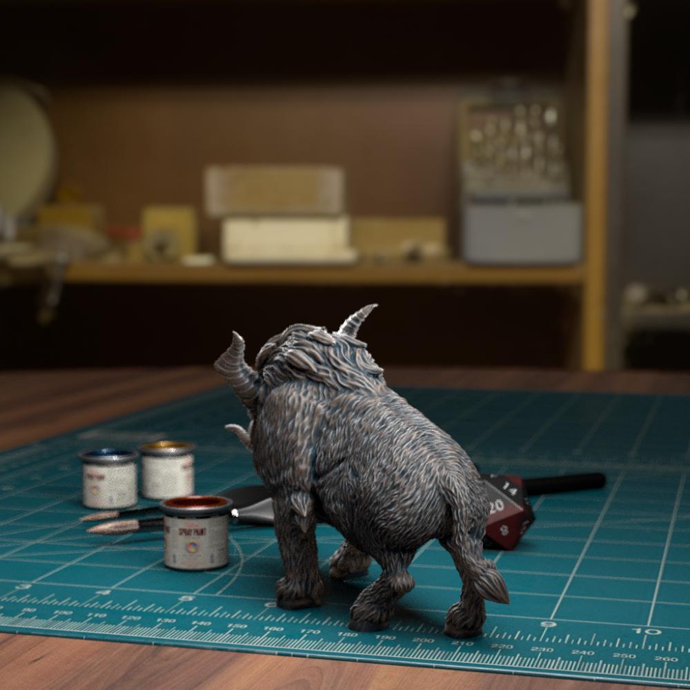 魔化的野猪系列3D打印模型