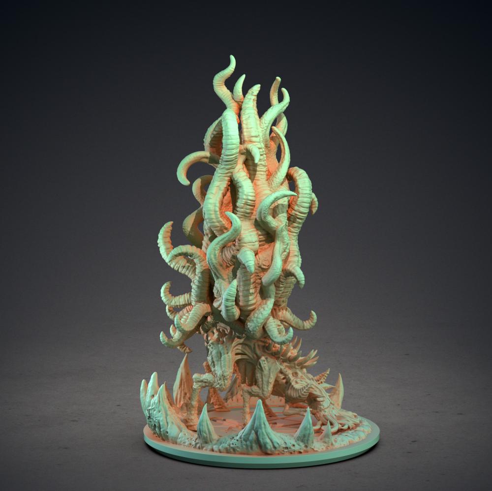 莎布 克苏鲁神话3D打印模型